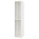 Option : SEKTION Structure armoire, blanc, 18x24x90 "