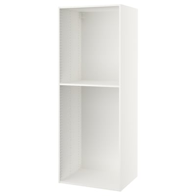 SEKTION Structure armoire, blanc, 30x24x80 "