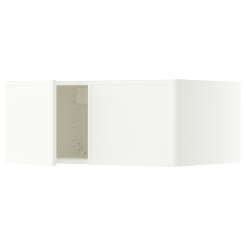SEKTION Surmeuble réfr/cong 2 ptes, blanc/Aspudden blanc mat, 36x24x15 "