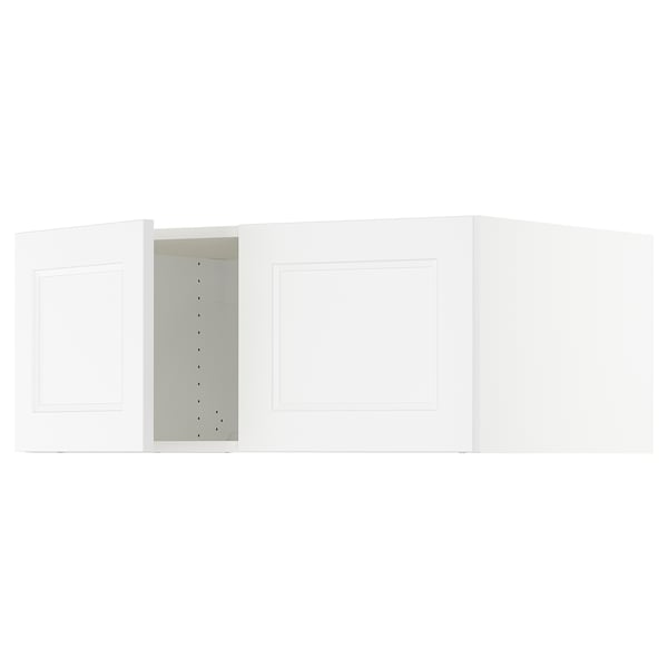 SEKTION Surmeuble réfr/cong 2 ptes, blanc/Axstad blanc mat, 36x24x15 "