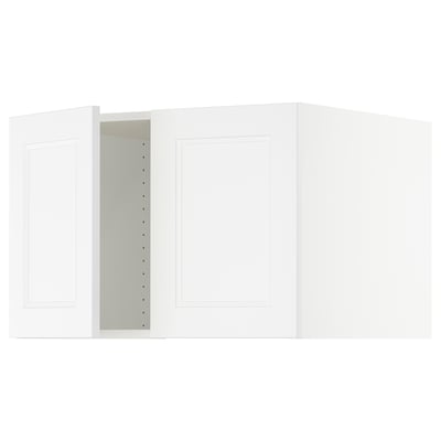 SEKTION Surmeuble réfr/cong 2 ptes, blanc/Axstad blanc mat, 30x24x20 "