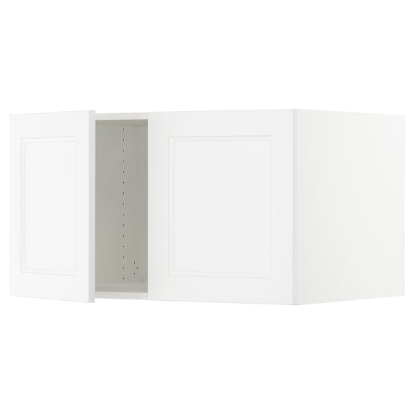 SEKTION Surmeuble réfr/cong 2 ptes, blanc/Axstad blanc mat, 36x24x20 "