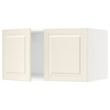 SEKTION Surmeuble réfr/cong 2 ptes, blanc/Bodbyn blanc cassé, 36x24x20 "