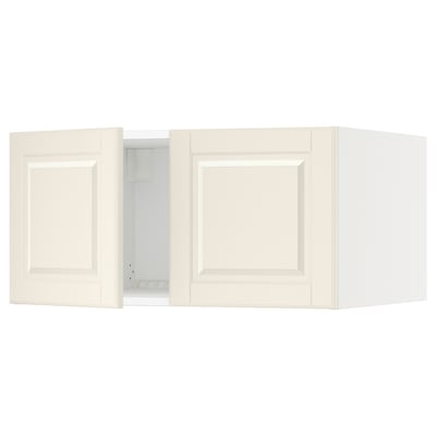 SEKTION Surmeuble réfr/cong 2 ptes, blanc/Bodbyn blanc cassé, 30x24x15 "