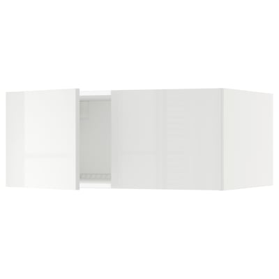SEKTION Surmeuble réfr/cong 2 ptes, blanc/Ringhult blanc, 36x24x15 "