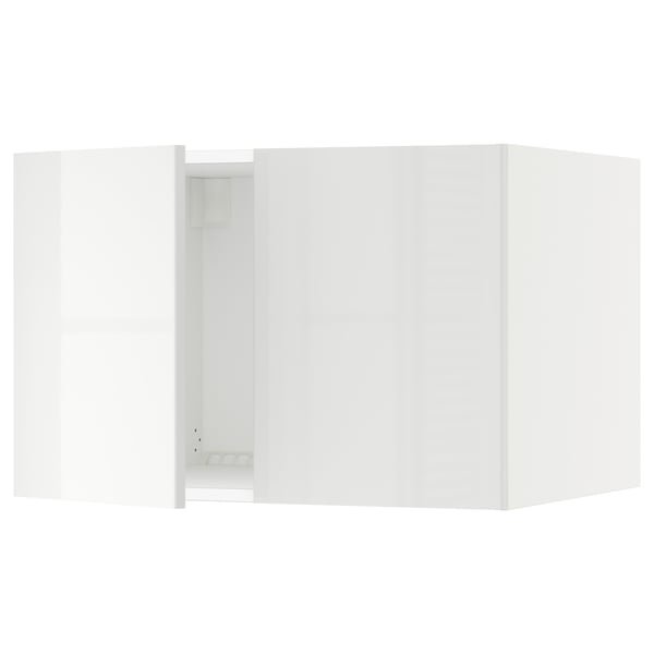 SEKTION Surmeuble réfr/cong 2 ptes, blanc/Ringhult blanc, 30x24x20 "