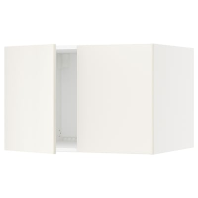 SEKTION Surmeuble réfr/cong 2 ptes, blanc/Veddinge blanc, 30x24x20 "