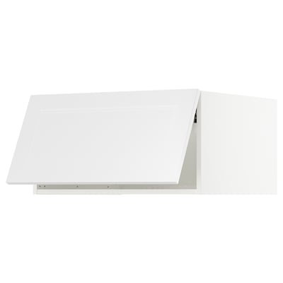 SEKTION Surmeuble réfr/cong, blanc/Axstad blanc mat, 30x24x15 "