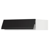 SEKTION Surmeuble réfr/cong, blanc/Upplöv anthracite mat, 36x24x10 "