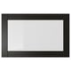 Option : SINDVIK Porte vitrée, brun-noir/verre clair, 23 1/2x15 "
