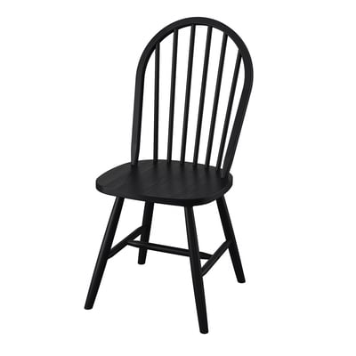 SKOGSTA Chaise, noir