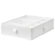 SKUBB Boîte à compartiments, blanc, 17 ¼x13 ½x4 ¼ "