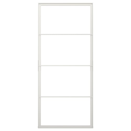 SKYTTA Structure porte coulissante, blanc, 40 1/4x91 "