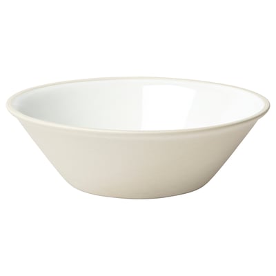 SLÄTTIKA Bol, blanc, 8 "