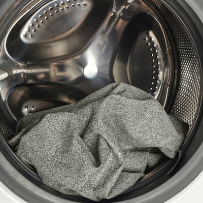 SLATTUM Housse pour tête de lit, Öreryd gris/beige, Grand 2 places