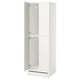 SMÅSTAD / UPPFÖRA Armoire-penderie, blanc blanc/avec 2 tringles à vêtements, 23 5/8x25 5/8x77 1/8 "
