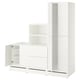 SMÅSTAD / UPPFÖRA Rangement, blanc/blanc, 70 7/8x25 5/8x77 1/8 "