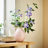 SMYCKA Fleur artificielle, intérieur/extérieur clématite/bleu, 38 ¼ "