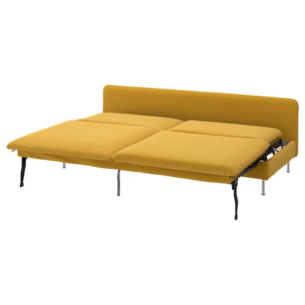 SÖDERHAMN Housse module canapé-lit 3p, Kelinge jaune foncé