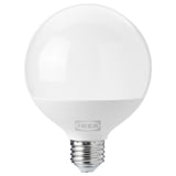 SOLHETTA Ampoule DEL E26 1600 lumens, intensité lumineuse réglable/sphérique opalin, 4 "