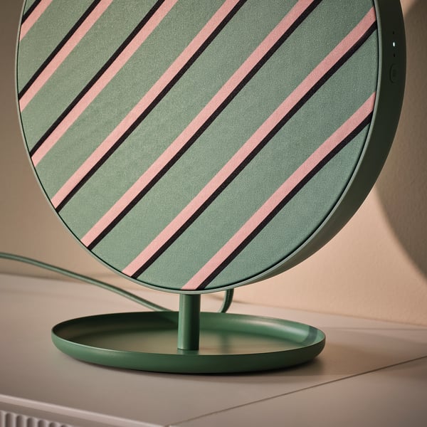 SOLSKYDD Haut-parleur bluetooth, vert, 11 "