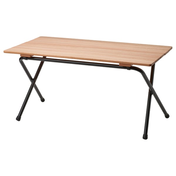 SOLUPPGÅNG Table pliante, eucalyptus, 32 1/4 "