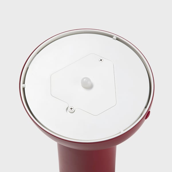 SOLVINDEN Décoration lumineuse à DEL, à pile/sphérique rouge, 9 ¾ "