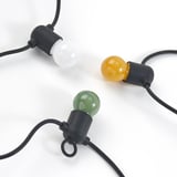 SOLVINDEN Guirlande lumineuse DEL 12 ampoules, à pile/extérieur multicolore