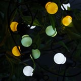 SOLVINDEN Guirlande lumineuse DEL 12 ampoules, à pile/extérieur multicolore