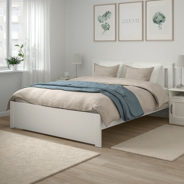SONGESAND Structure lit blanc Lur y Deux places IKEA SONGESAND Structure lit blanc Lur y Deux places IKEA