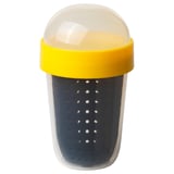 SPLITTERNY Boîte à en-cas, gris/jaune, 10 oz