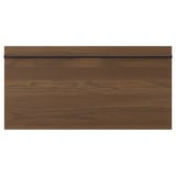 STENSTA Façade de tiroir, brun foncé frêne plaqué, 30x15 "