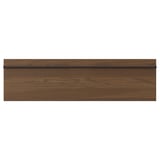 STENSTA Façade de tiroir, brun foncé frêne plaqué, 36x10 "