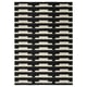 Option : STOCKHOLM 2025 Tapis tissé plat, noir/blanc/vert clair tissé à la main, 7 ' 10 "x11 ' 6 "