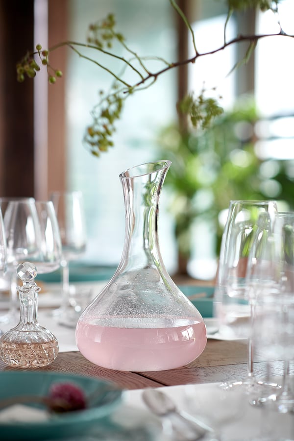 Carafe en verre