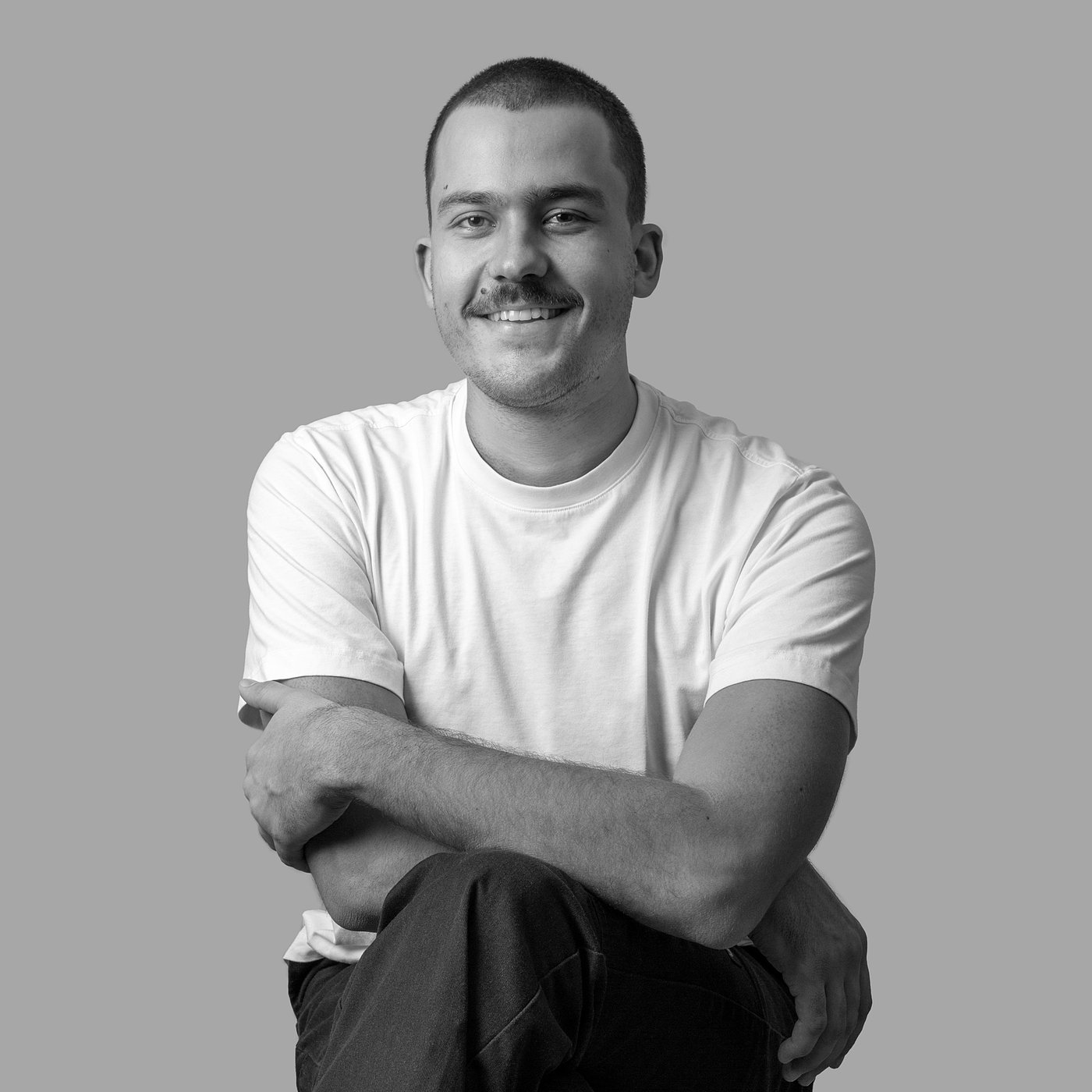 STRANDAD Lampe de table, blanc/noir, 11 "