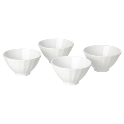 STRIMMIG Bol, blanc, 4 ½ "