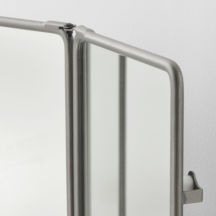 SYNNERBY Miroir à trois volets, gris, 353/8x187/8" (90x48 cm) IKEA CA