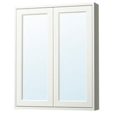 TÄNNFORSEN Armoire à pharmacie 2 portes, blanc, 30x6x37 "