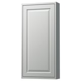 TÄNNFORSEN Armoire murale avec porte, gris clair, 18x6x37 "