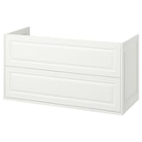 TÄNNFORSEN Meuble-lavabo à tiroirs, blanc, 48x21x25 1/8 "