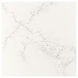TÄRNHULT Revêtement mural sur mesure, blanc effet marbre scintillant/composite en fibres de verre, 1 1/8 "