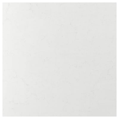 TÄRNHULT Revêtement mural sur mesure, blanc marbré/composite en fibres de verre, 1 1/8 "