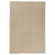 Option : TÅGBILJETT Tapis tissé plat, écru/beige, 5 ' 3 "x7 ' 7 "