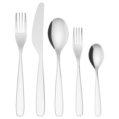 TILLAGD Service de couverts, 20 pièces, acier inox