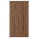 TISTORP Porte, brun effet noyer, 21x40 "