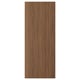 TISTORP Porte, brun effet noyer, 24x60 "