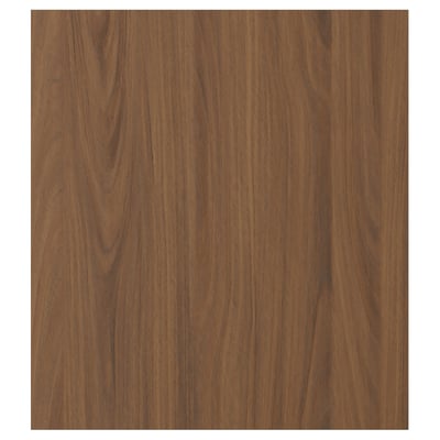 TISTORP Porte, brun effet noyer, 18x20 "