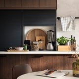 TITTEBO Rangement à rideau pr petit électro, noir, 24 "