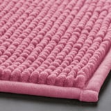TOFTBO Tapis de bain, rose, 20x31 "